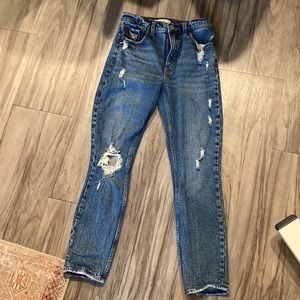 Abercrombie High Rise Skinny Jeans